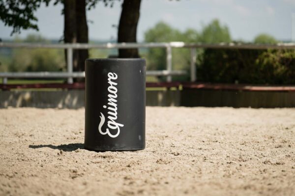 Ansicht einer SP Schaumstofftone mit dem Equimore Logo darauf