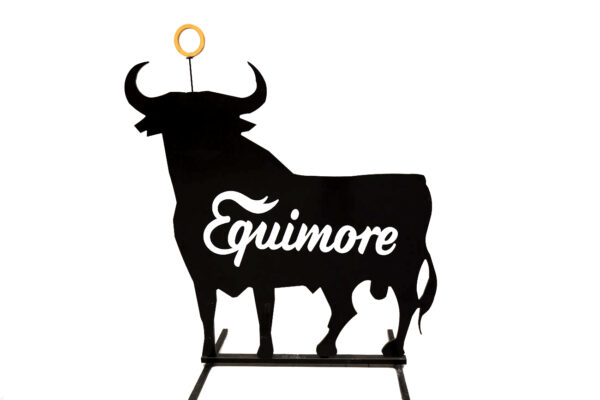 SP in Stier Form mit einem Vulcolan-Ring auf dem Kopf